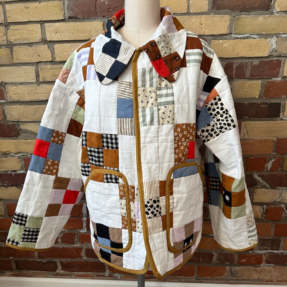 Handmade Oversized Quilted Jacket
